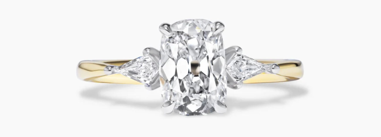 Antique Cushion Cut Engagement Rings: Vintage Elegance