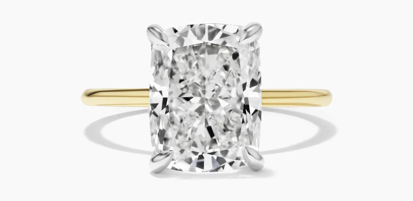 Elongated Cushion Engagement Ring: Romantic Shape with a Modern Edge
