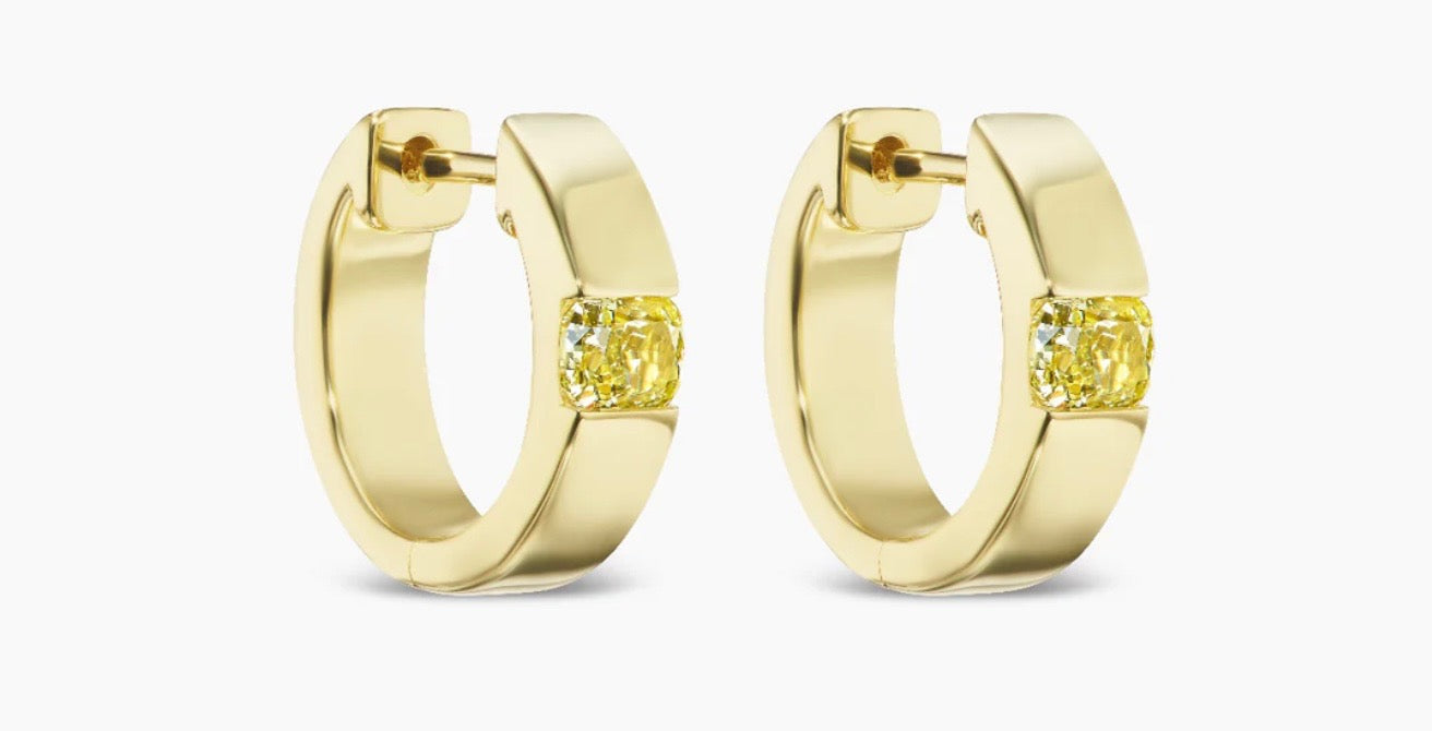 Diamond Huggies: Effortless Elegance for Everyday Wear