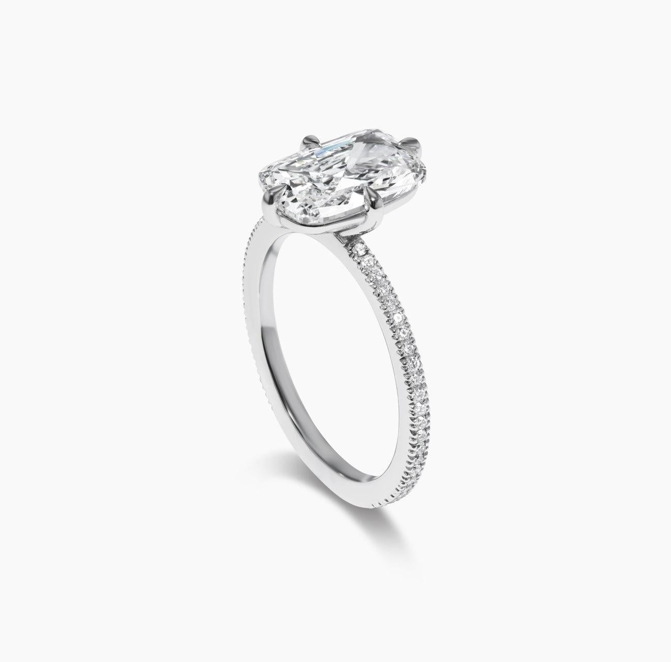 Cushion Cut Diamond Ring