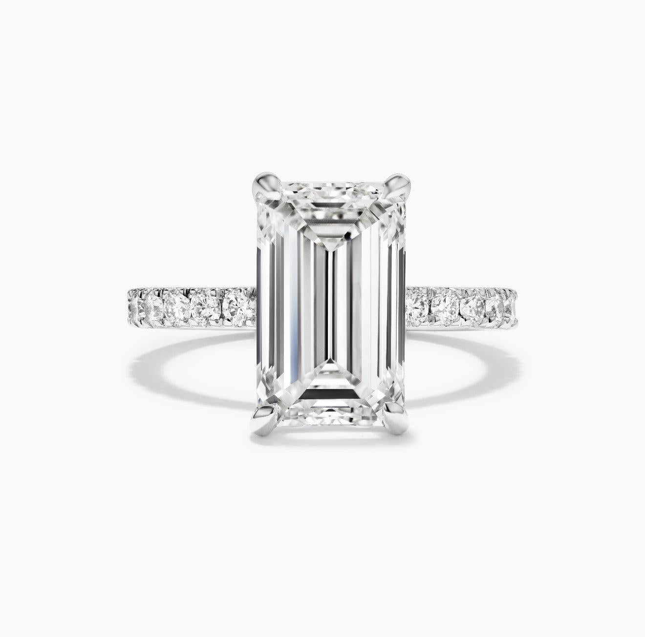 Emerald Cut Engagement Ring