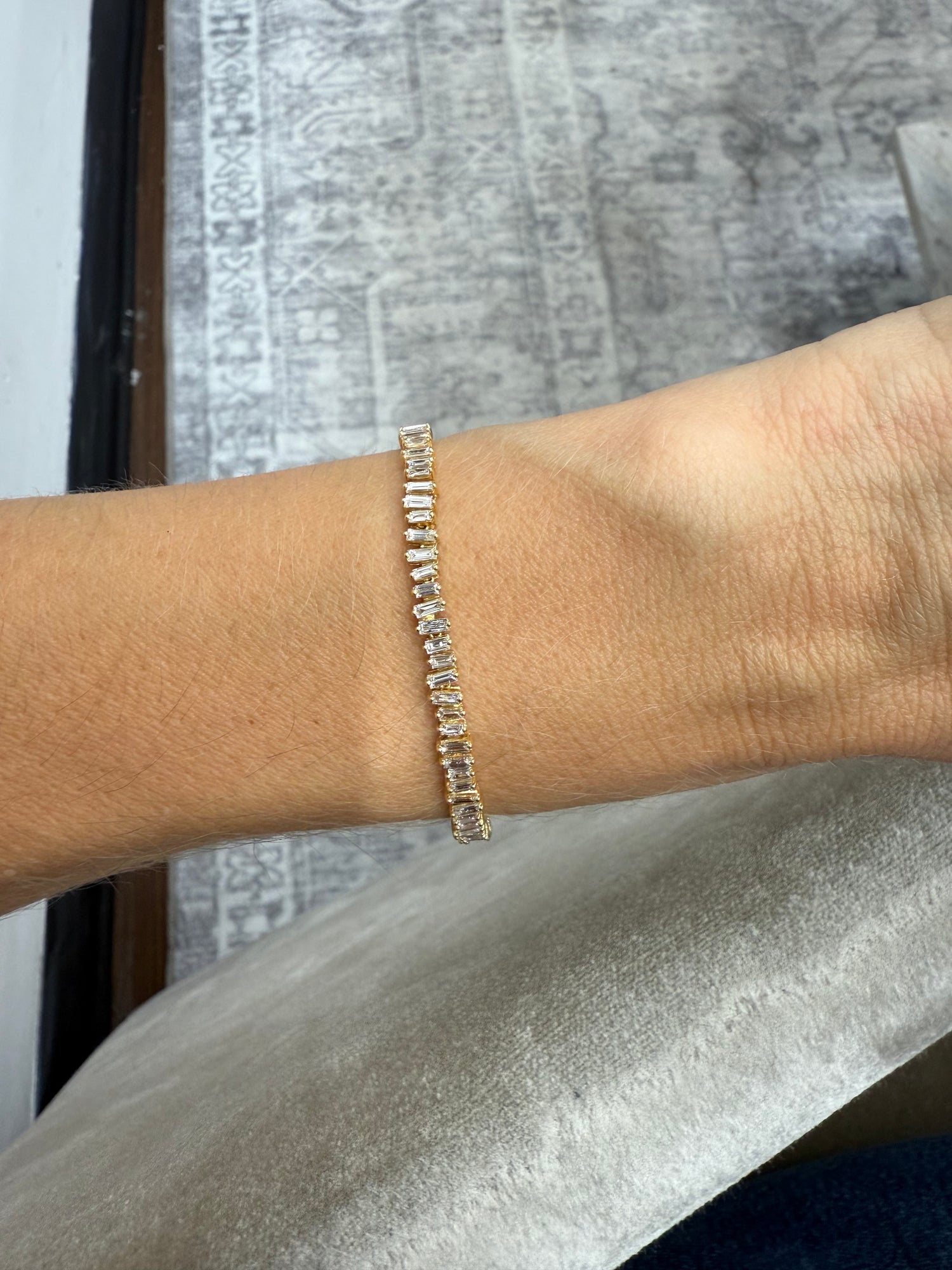 Baguette Tennis Bracelet