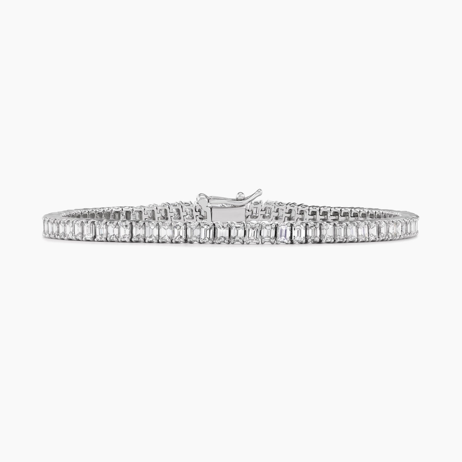 Emerald Cut Tennis Bracelet
