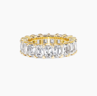 Emerald Eternity Band: Structured Sparkle with Lasting Meaning