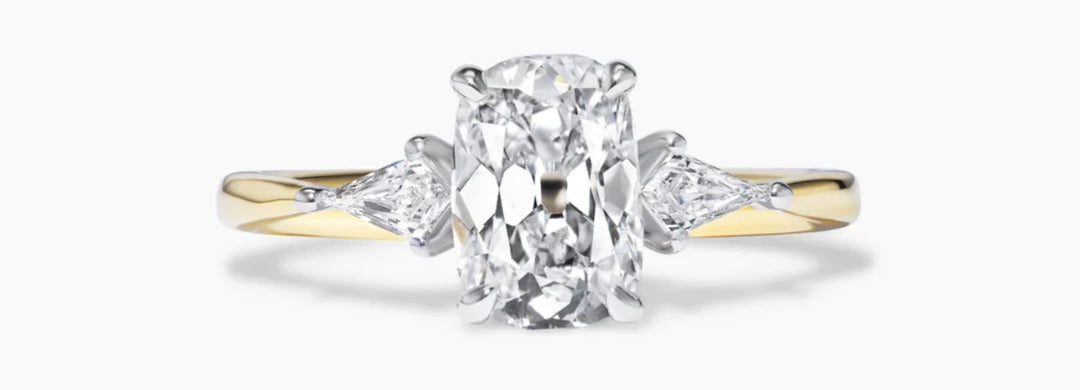 Antique Cushion Cut Engagement Rings: Vintage Elegance
