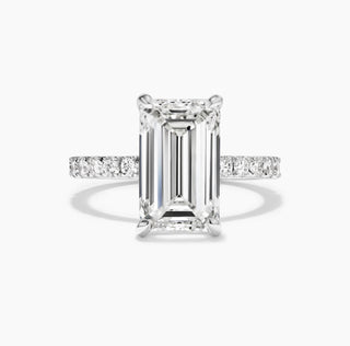 Emerald Cut Emerald Ring: Bold Color with Geometric Grace