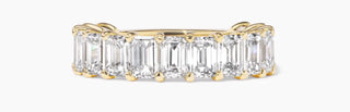 Emerald Cut Eternity Band: A Symbol of Refined, Everlasting Love