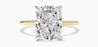 Elongated Cushion Cut Engagement Ring: Timeless Elegance