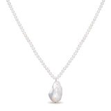 Baroque Pearl Drop Necklace