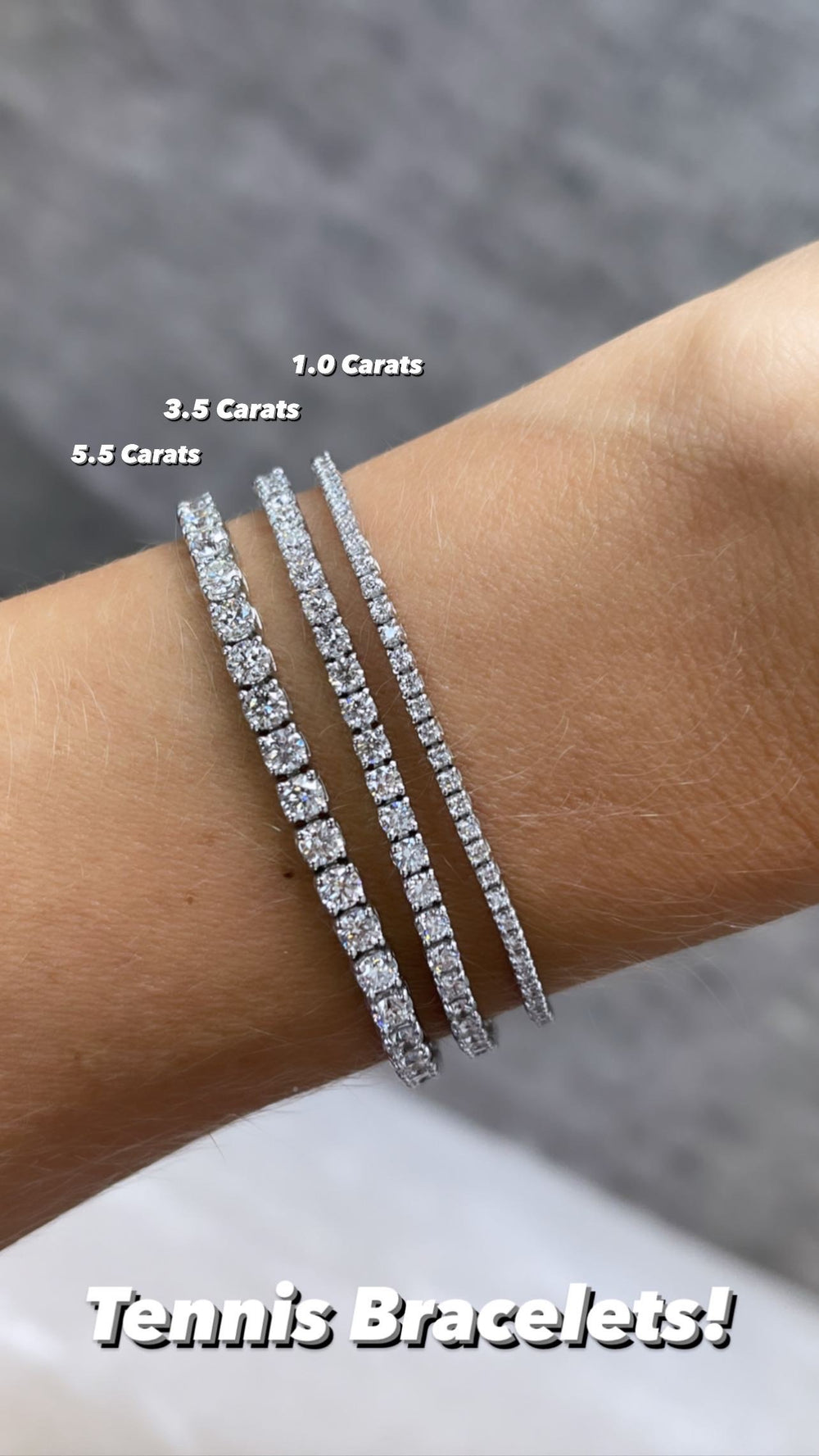 3.5 Carat Tennis Bracelet