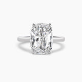 Antique Cut Cushion Engagement Ring