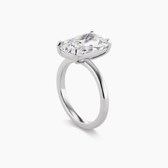 Antique Cut Cushion Engagement Ring