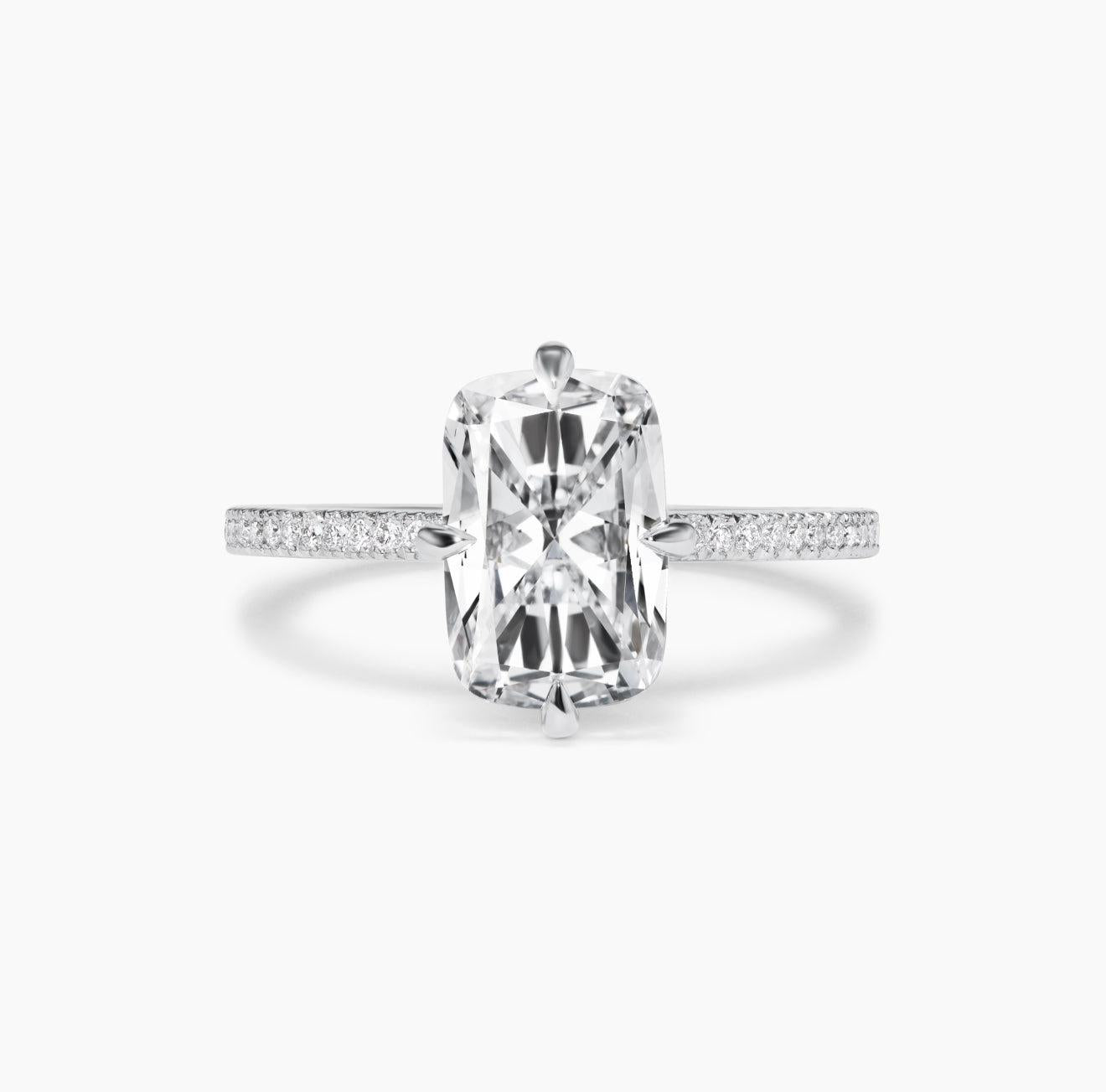 Cushion Cut Diamond Ring