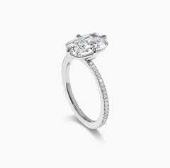 Cushion Cut Diamond Ring