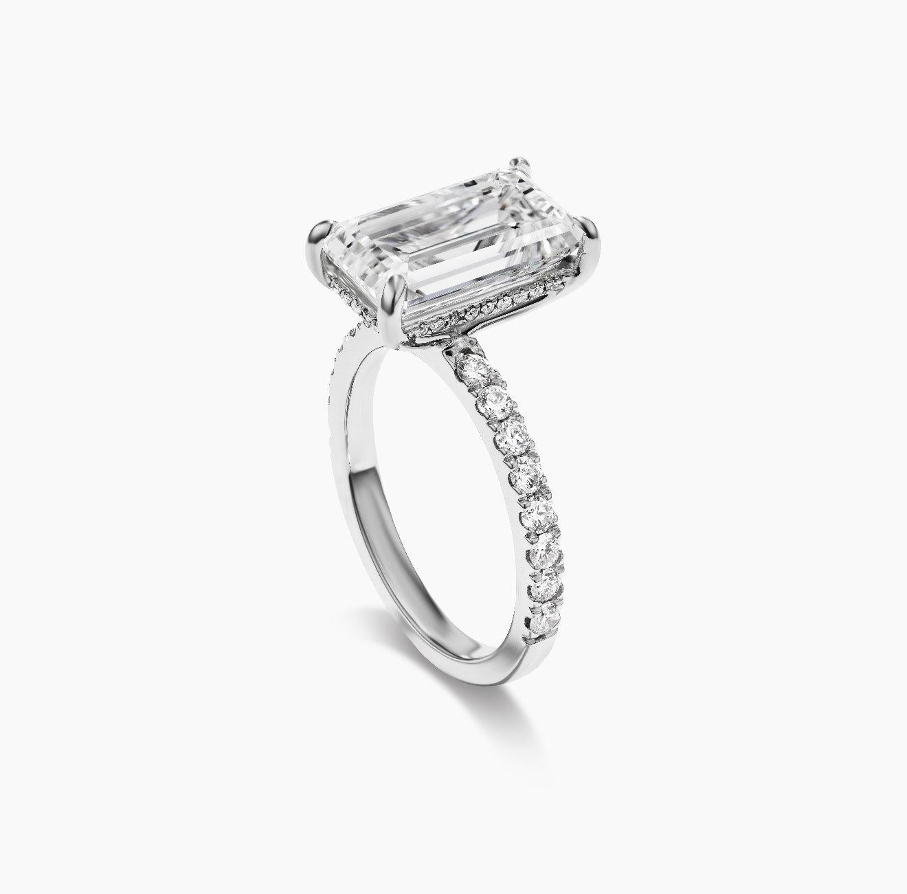 Emerald Cut Engagement Ring