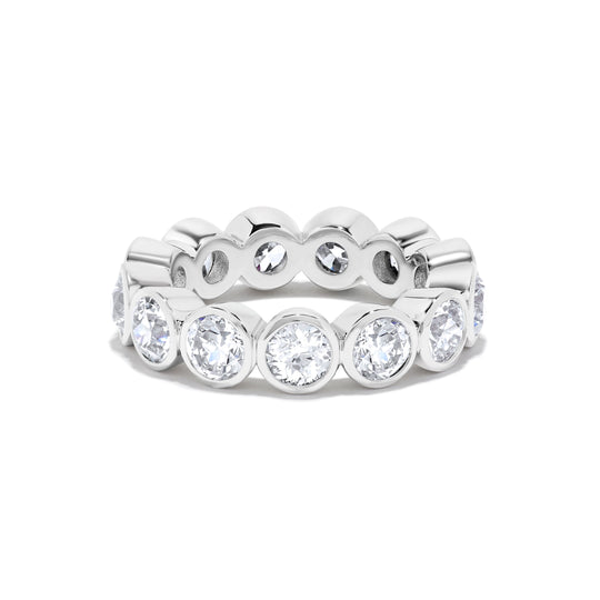 Bezel Old Euro Eternity Band