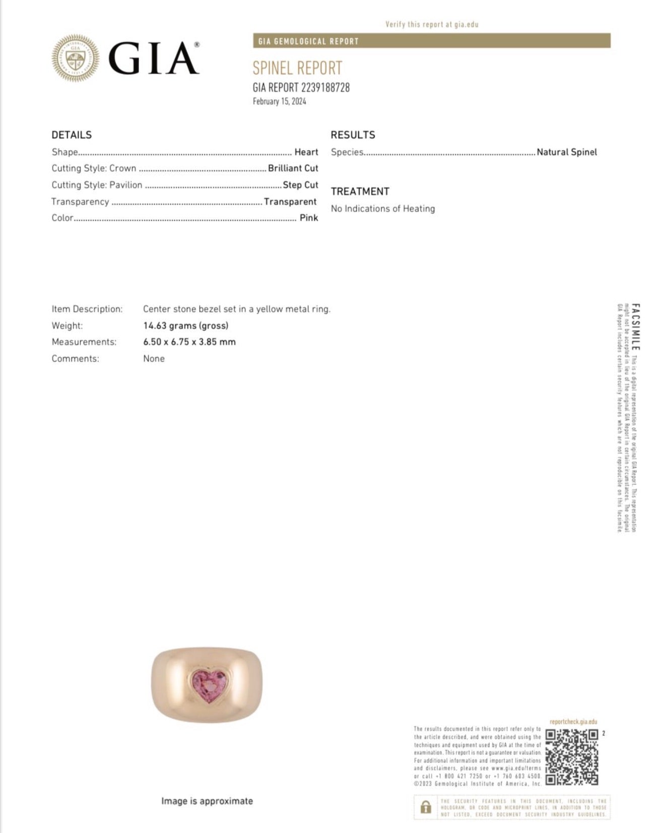 Heart Spinel Band