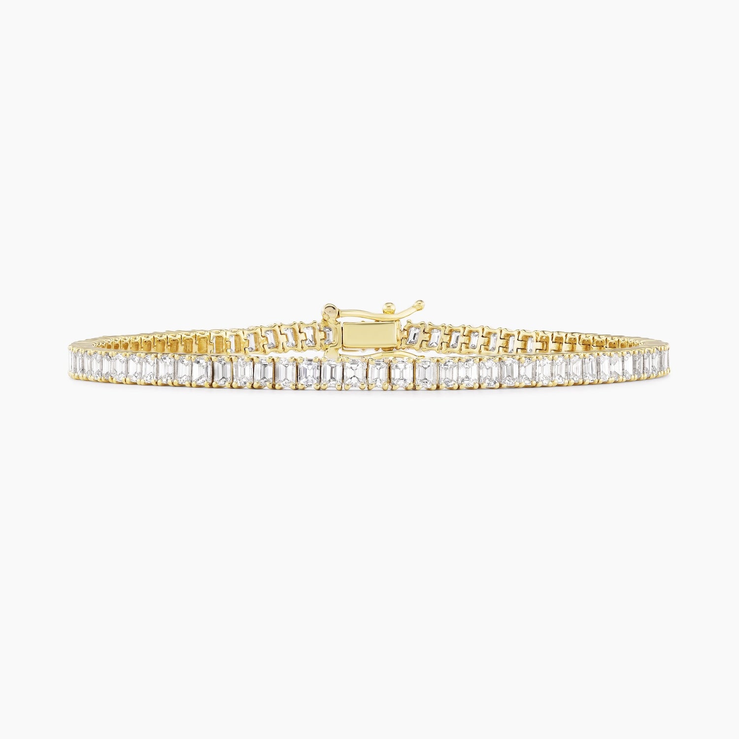 Emerald Cut Tennis Bracelet