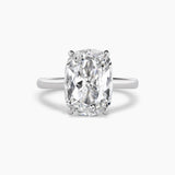 Antique Cut Cushion Engagement Ring